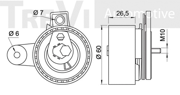 Tensioner Pulley, timing belt