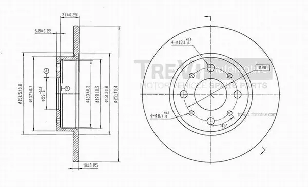 Brake Disc (BD1084)