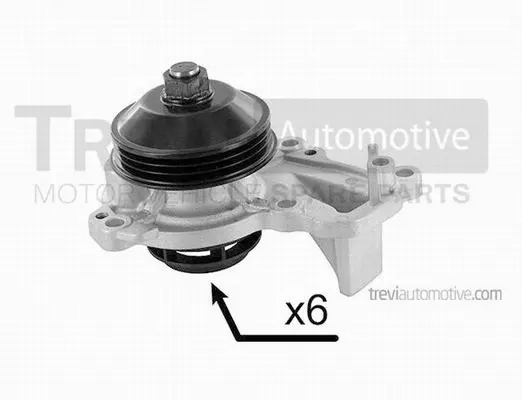 Water Pump, engine cooling (TP1339)