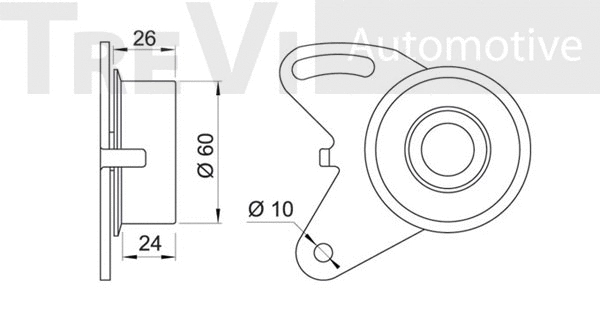 Tensioner Pulley, timing belt