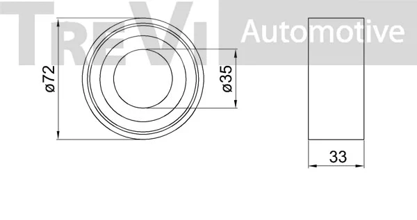 Wheel Bearing Kit (WB2087)