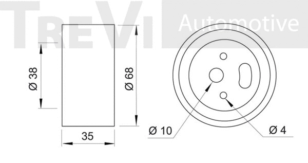 Tensioner Pulley, timing belt