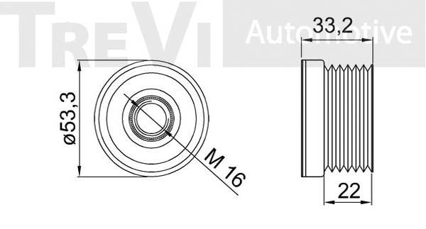Alternator Freewheel Clutch