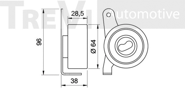 Tensioner Pulley, timing belt