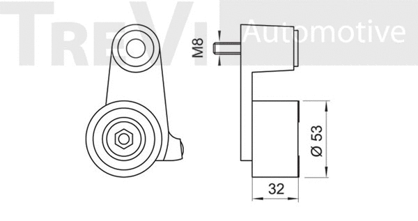 Tensioner Pulley, timing belt