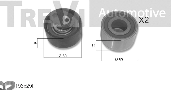 Timing Belt Kit (KD1329)