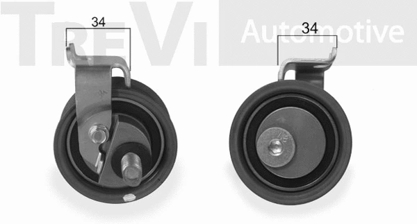 Tensioner Pulley, timing belt (TD1683)