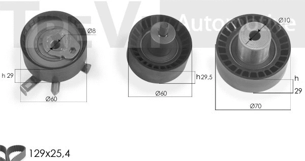 Timing Belt Kit (KD1281)