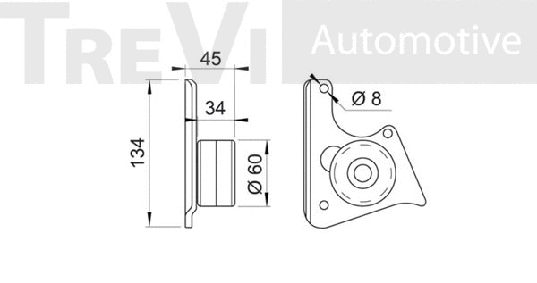 Tensioner Pulley, timing belt