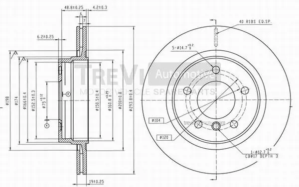 Brake Disc (BD1125)