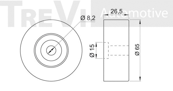 Tensioner Pulley, V-ribbed belt