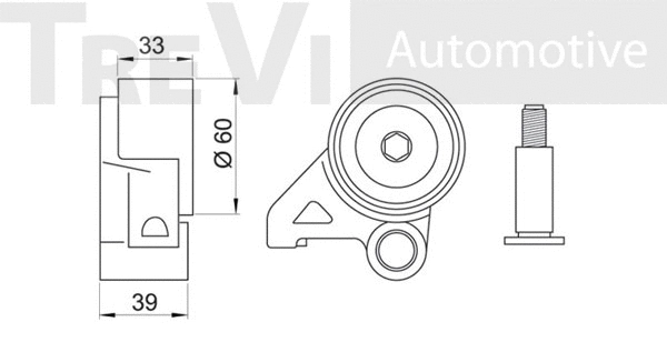Tensioner Pulley, timing belt