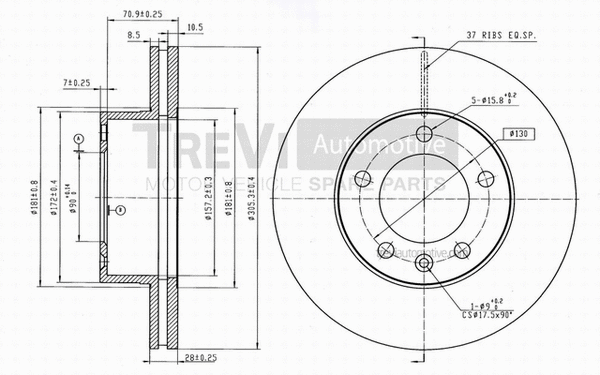 Brake Disc (BD1166)