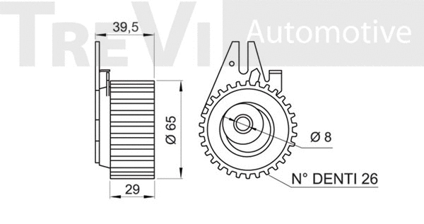 Tensioner Pulley, timing belt