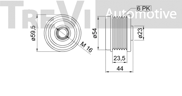 Alternator Freewheel Clutch