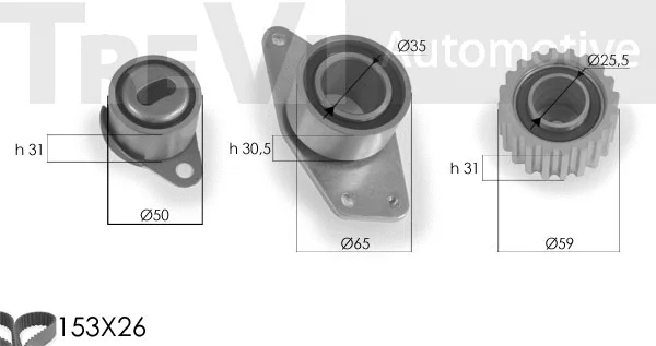 Timing Belt Kit (KD1095)