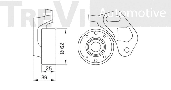 Tensioner Pulley, timing belt