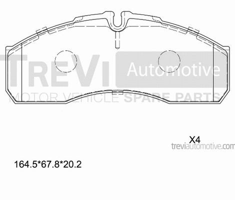 Brake Pad Set, disc brake (PF1623)