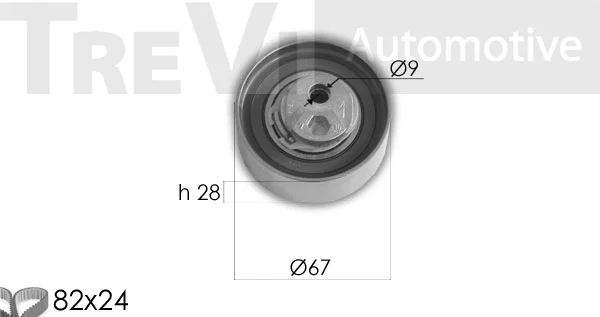 Timing Belt Kit (KD1302)