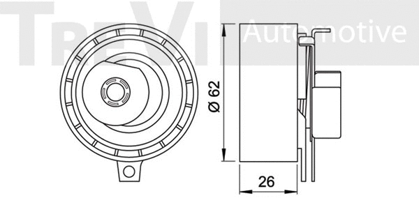 Tensioner Pulley, timing belt