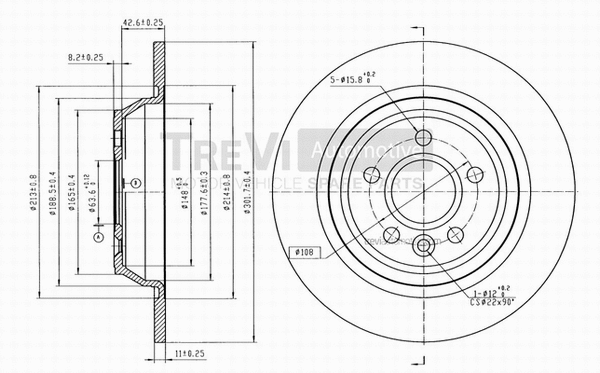Brake Disc (BD1080)