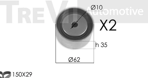 Timing Belt Kit (KD1449)