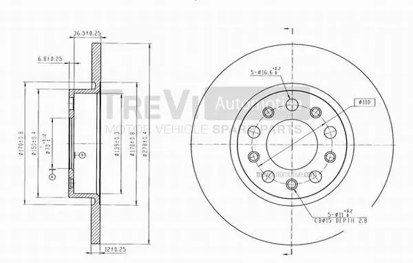 Brake Disc (BD1053)