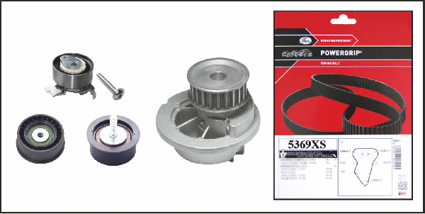 Water Pump & Timing Belt Kit (07-126-1WP)