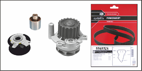 Water Pump & Timing Belt Kit (07-100-1WP)
