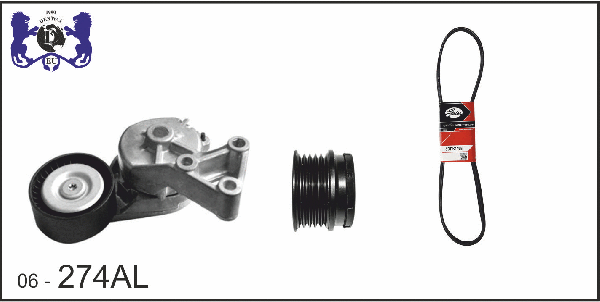 V-Ribbed Belt Set (06-274AL)