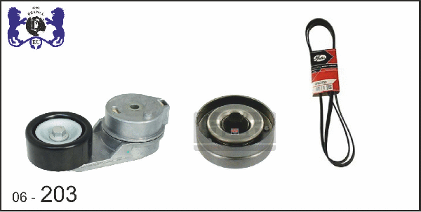 V-Ribbed Belt Set (06-203)