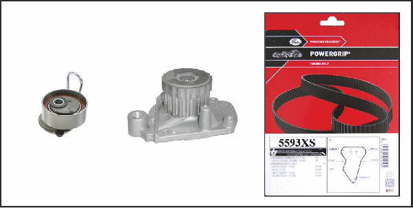 Water Pump & Timing Belt Kit (07-476WP)