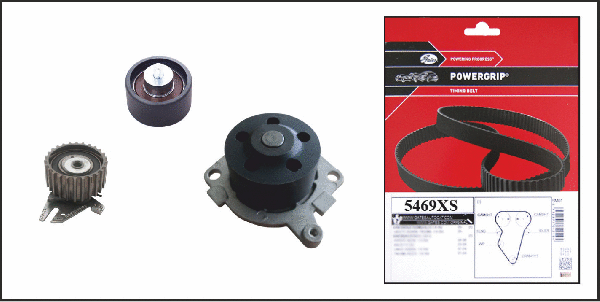 Water Pump & Timing Belt Kit (07-482WP)