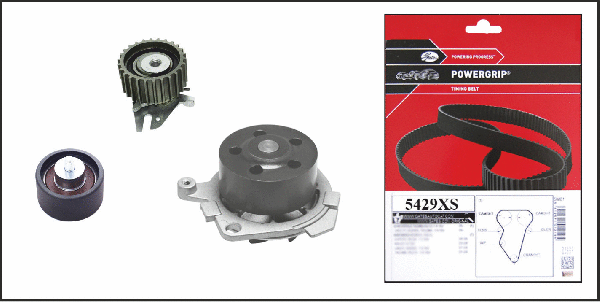 Water Pump & Timing Belt Kit (07-169WP)