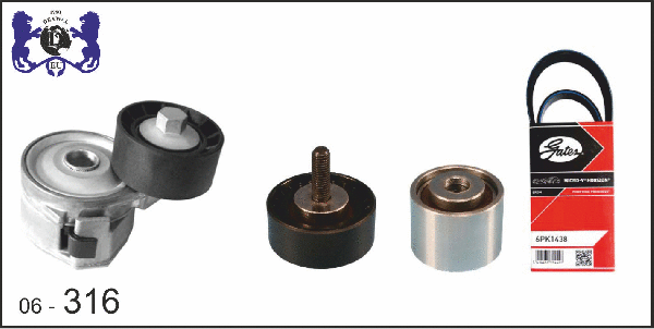 V-Ribbed Belt Set (06-316)
