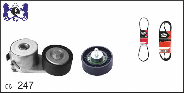 V-Ribbed Belt Set (06-247)