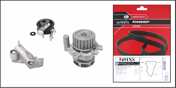 Water Pump & Timing Belt Kit (07-478WP)