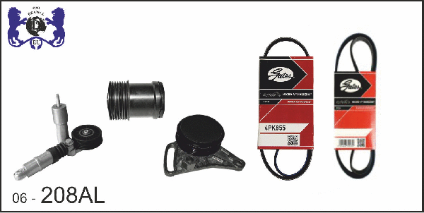 V-Ribbed Belt Set (06-208AL)