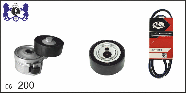 V-Ribbed Belt Set (06-200)