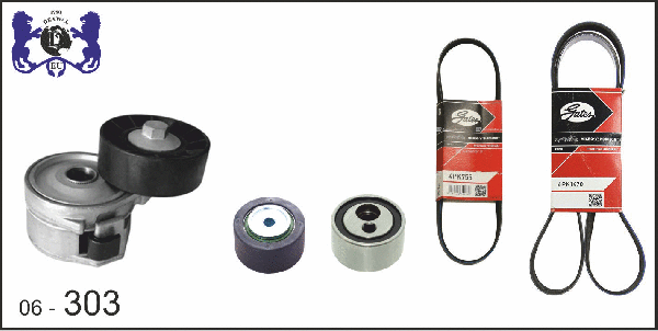 V-Ribbed Belt Set (06-303)