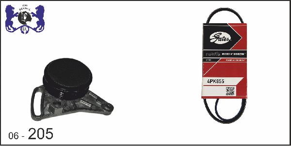 V-Ribbed Belt Set (06-205)
