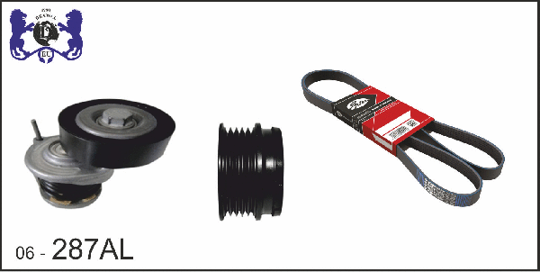V-Ribbed Belt Set (06-287AL)