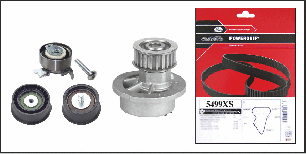 Water Pump & Timing Belt Kit (07-132-0WP)