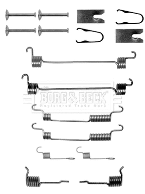 Accessory Kit, brake shoes (BBK6153)