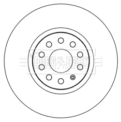 Brake Disc (BBD5978S)
