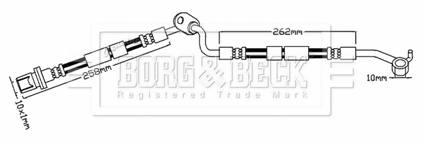Brake Hose (BBH7484)