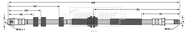 Brake Hose (BBH7573)