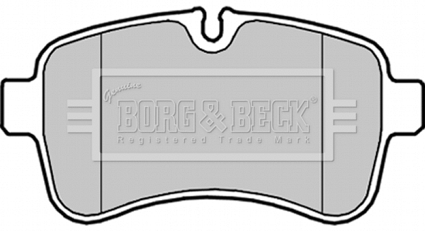 Brake Pad Set, disc brake (BBP2034)