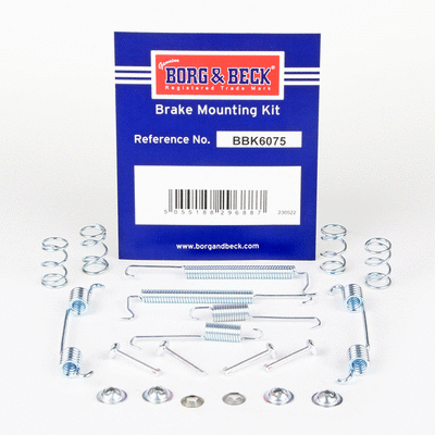 Accessory Kit, brake shoes (BBK6075)