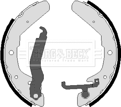 Brake Shoe Set (BBS6041)